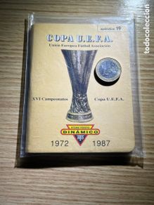 Collezionismo sportivo: COPA U.E.F.A. Apéndice 19 (1972 - 1987). Dinámico. (Librillo de datos futbolísticos). 112 páginas
